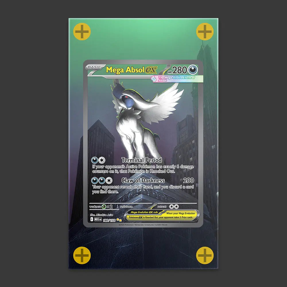 Mega Absol EX - Art Display