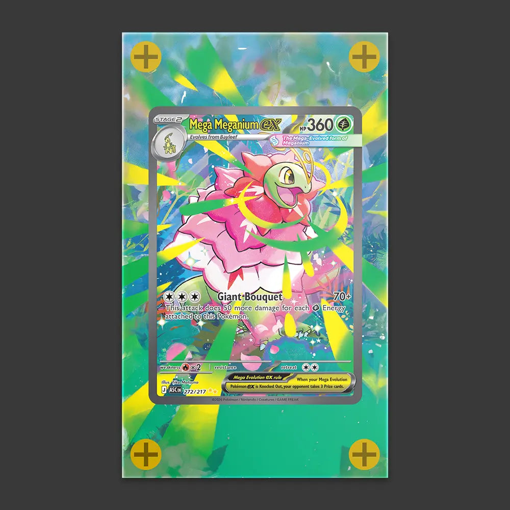 Mega Meganium EX - Art Display