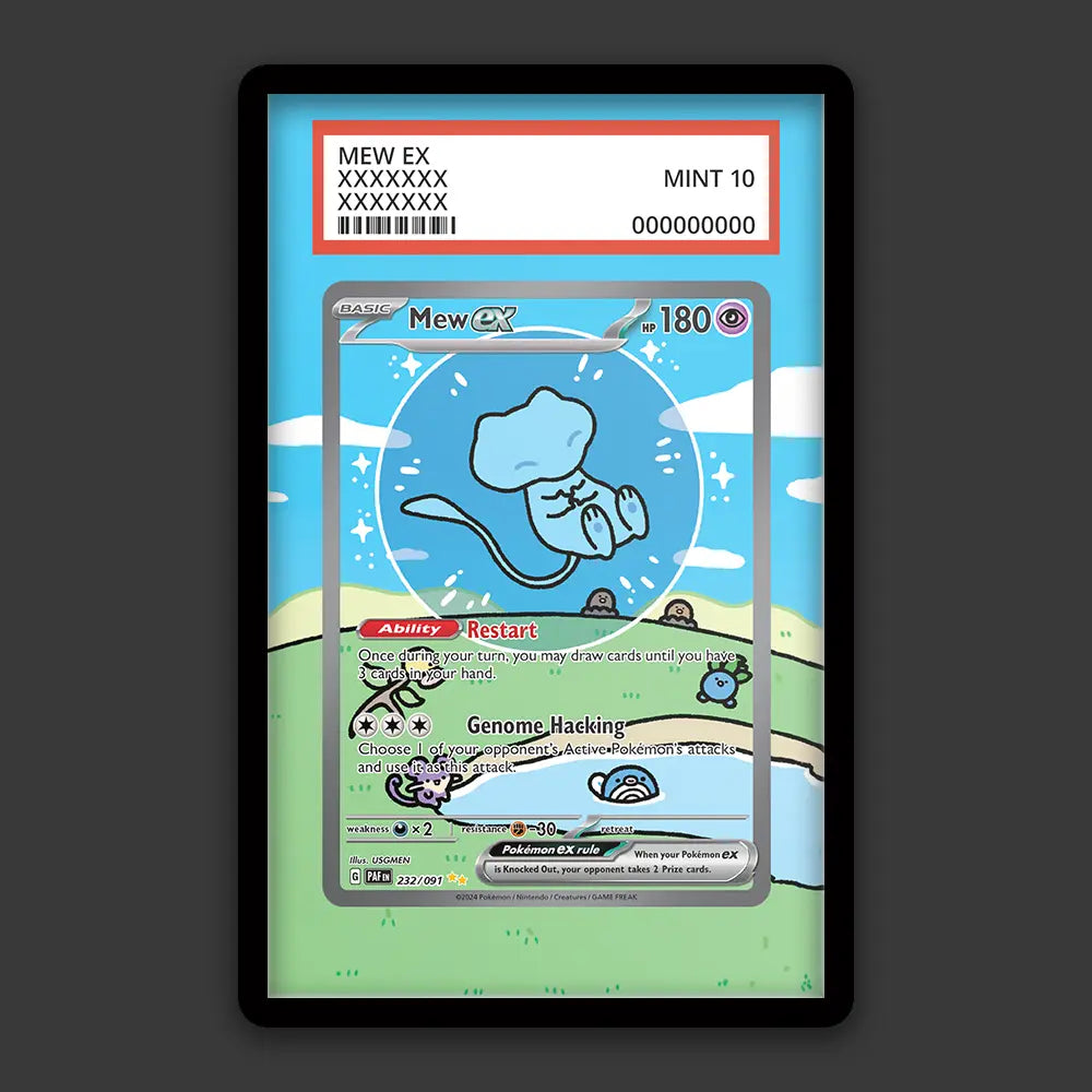 Mew EX - PSA Graded Display