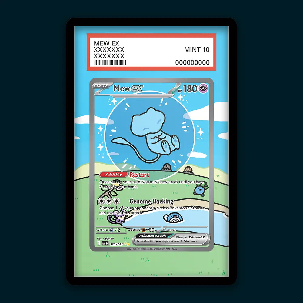 Mew EX - PSA Graded Display