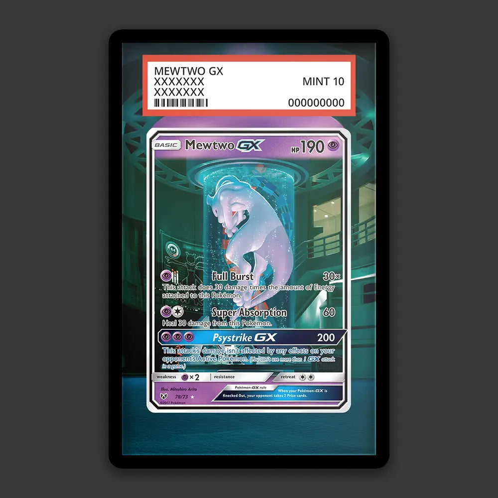Mewtwo GX - PSA Graded Display