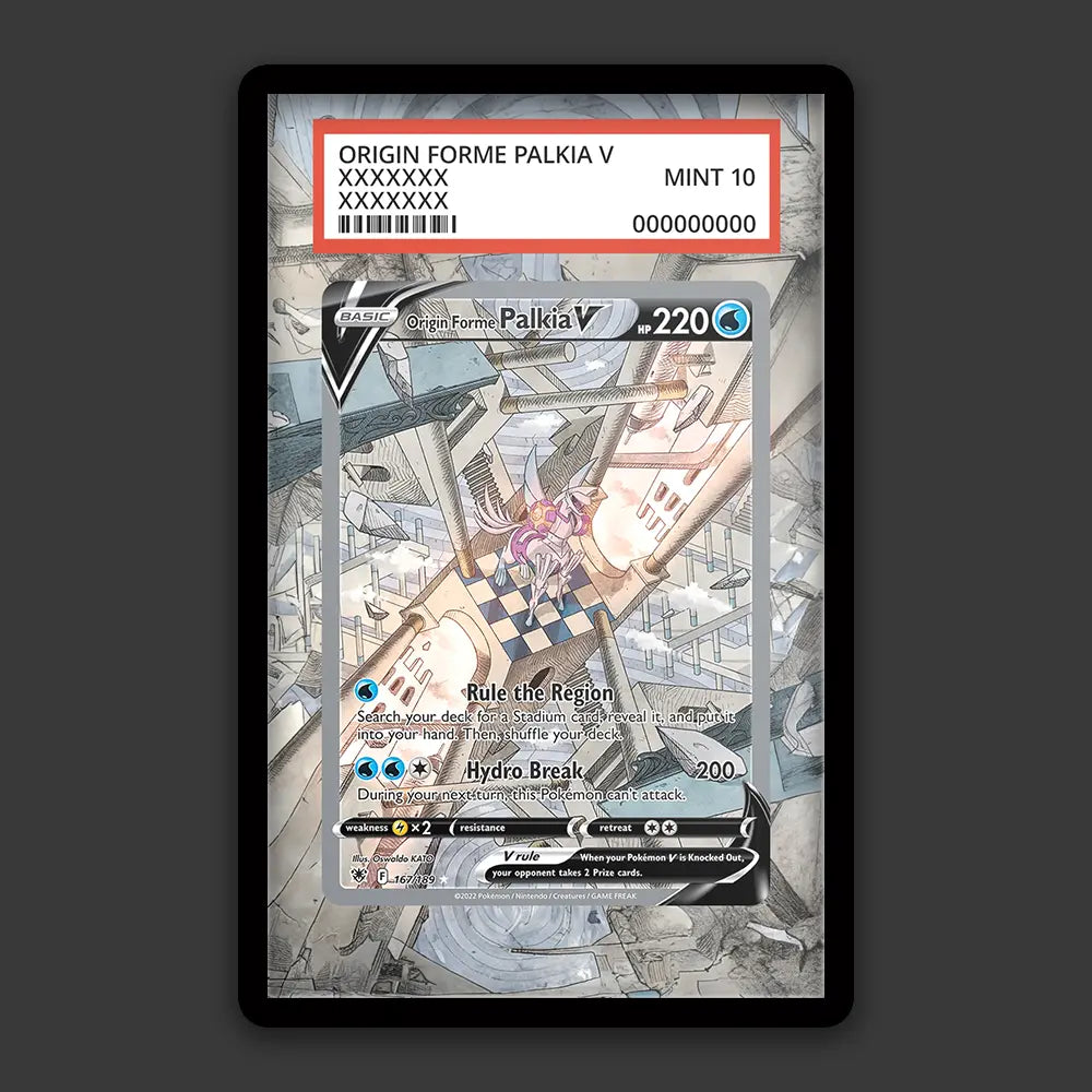 Origin Forme Palkia V - PSA Graded Display