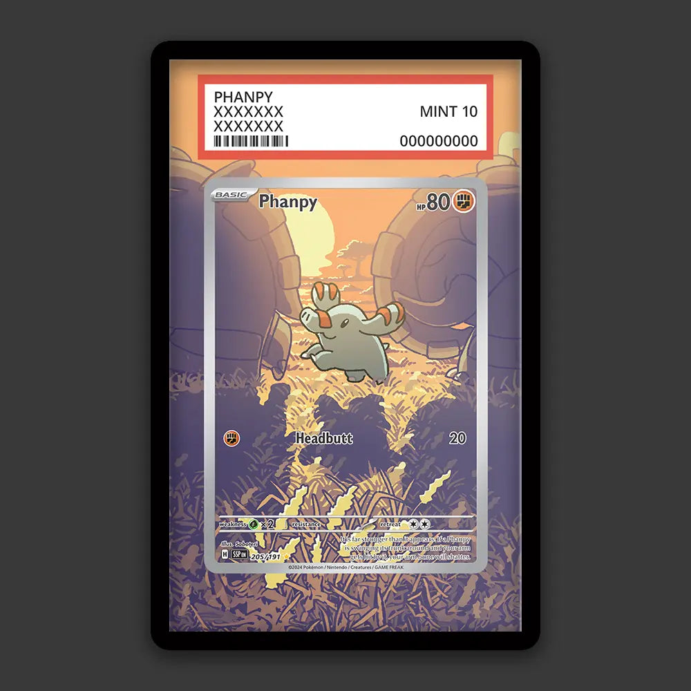 Phanpy - PSA Graded Display