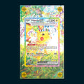 Pikachu EX - Art Display
