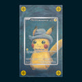 Pikachu with Grey Felt Hat - Art Display