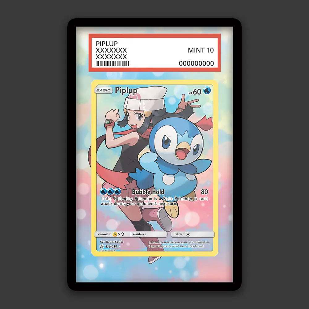 Piplup - PSA Graded Display