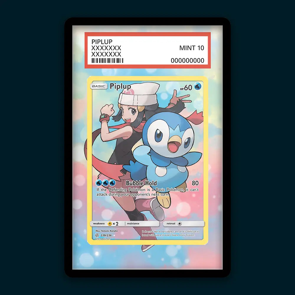 Piplup - PSA Graded Display