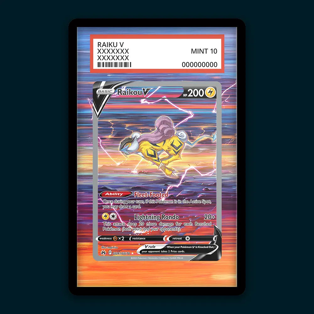 Raiku V - PSA Graded Display