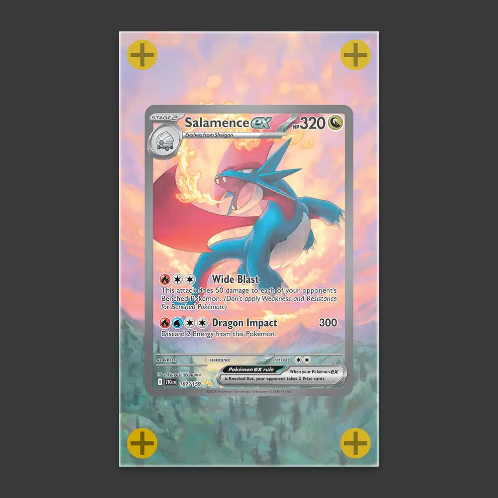 Salamence EX - Art Display
