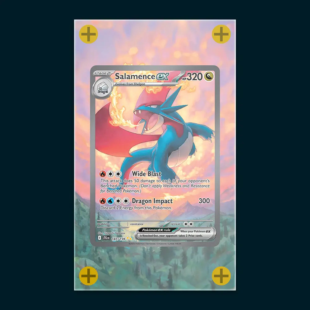 Salamence EX - Art Display