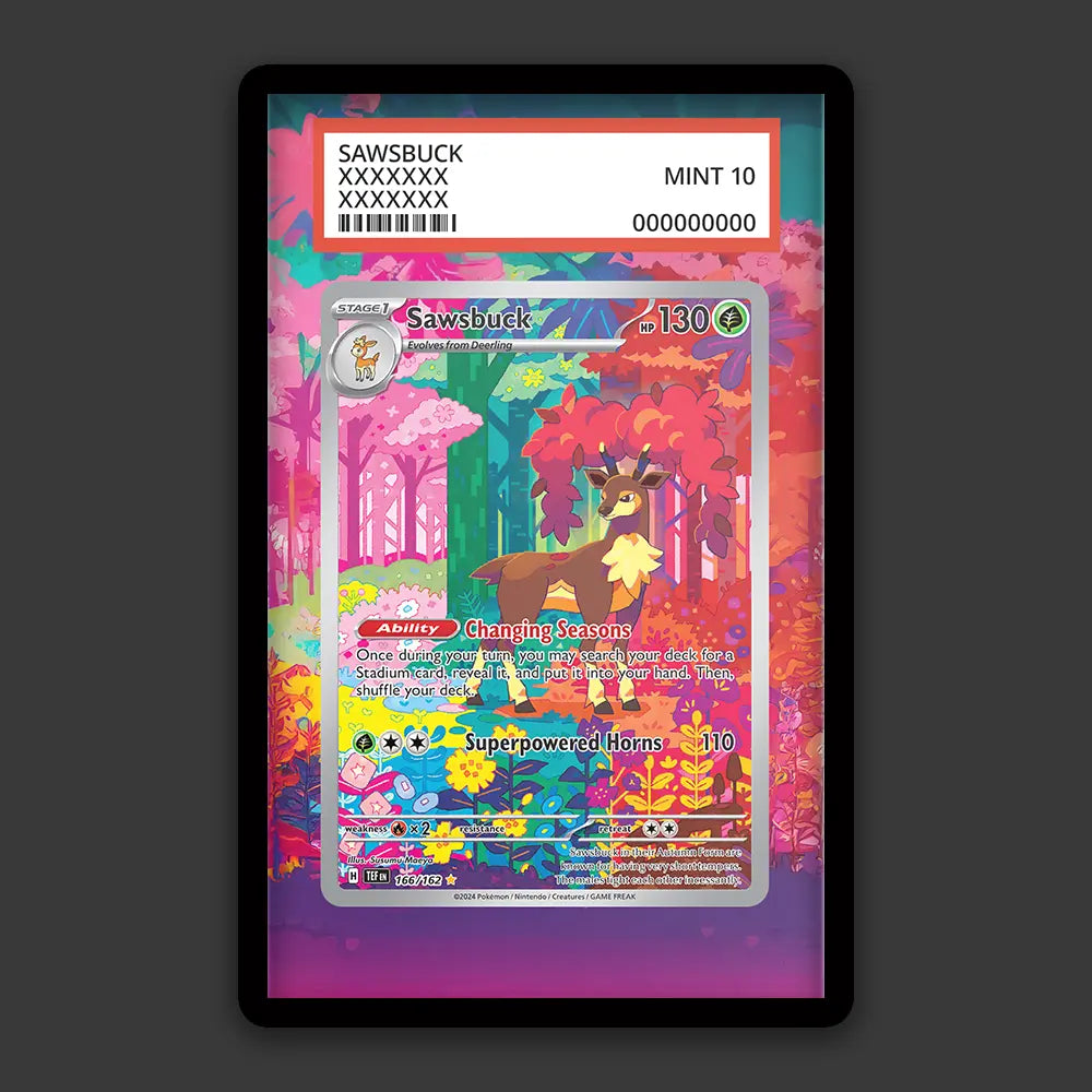 Sawsbuck - PSA Graded Display