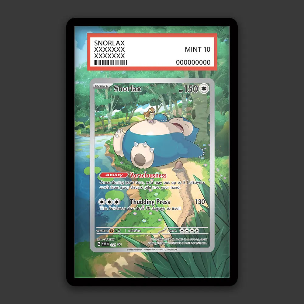 Snorlax - PSA Graded Display