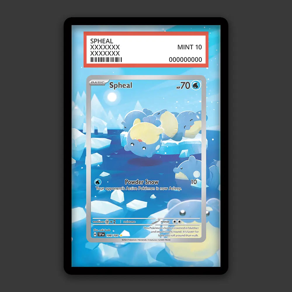 Spheal - PSA Graded Display