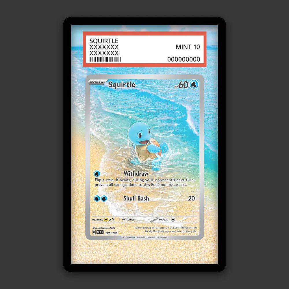 Squirtle - PSA Graded Display