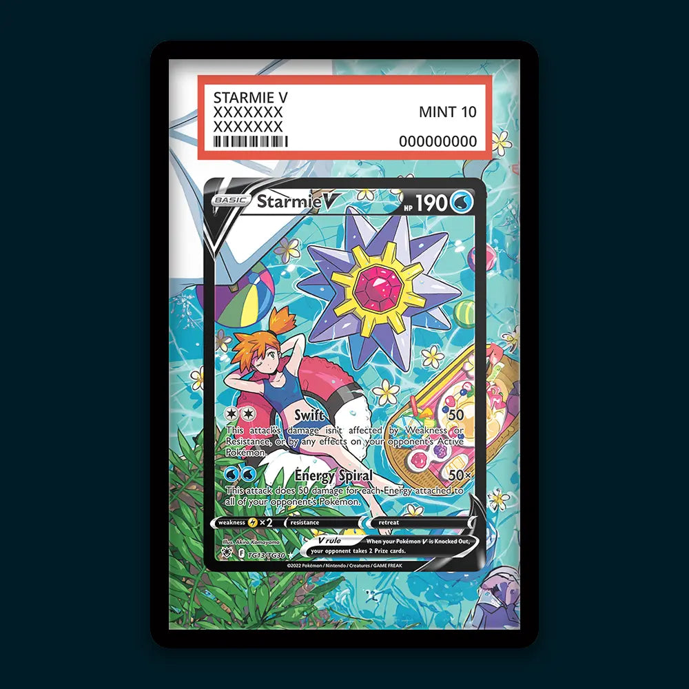 Starmie V - PSA Graded Display