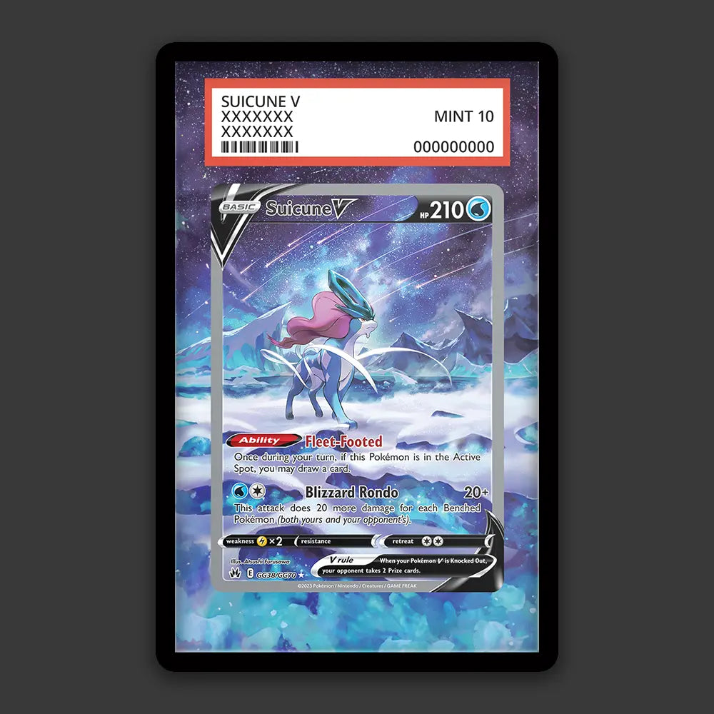 Suicune V - PSA Graded Display