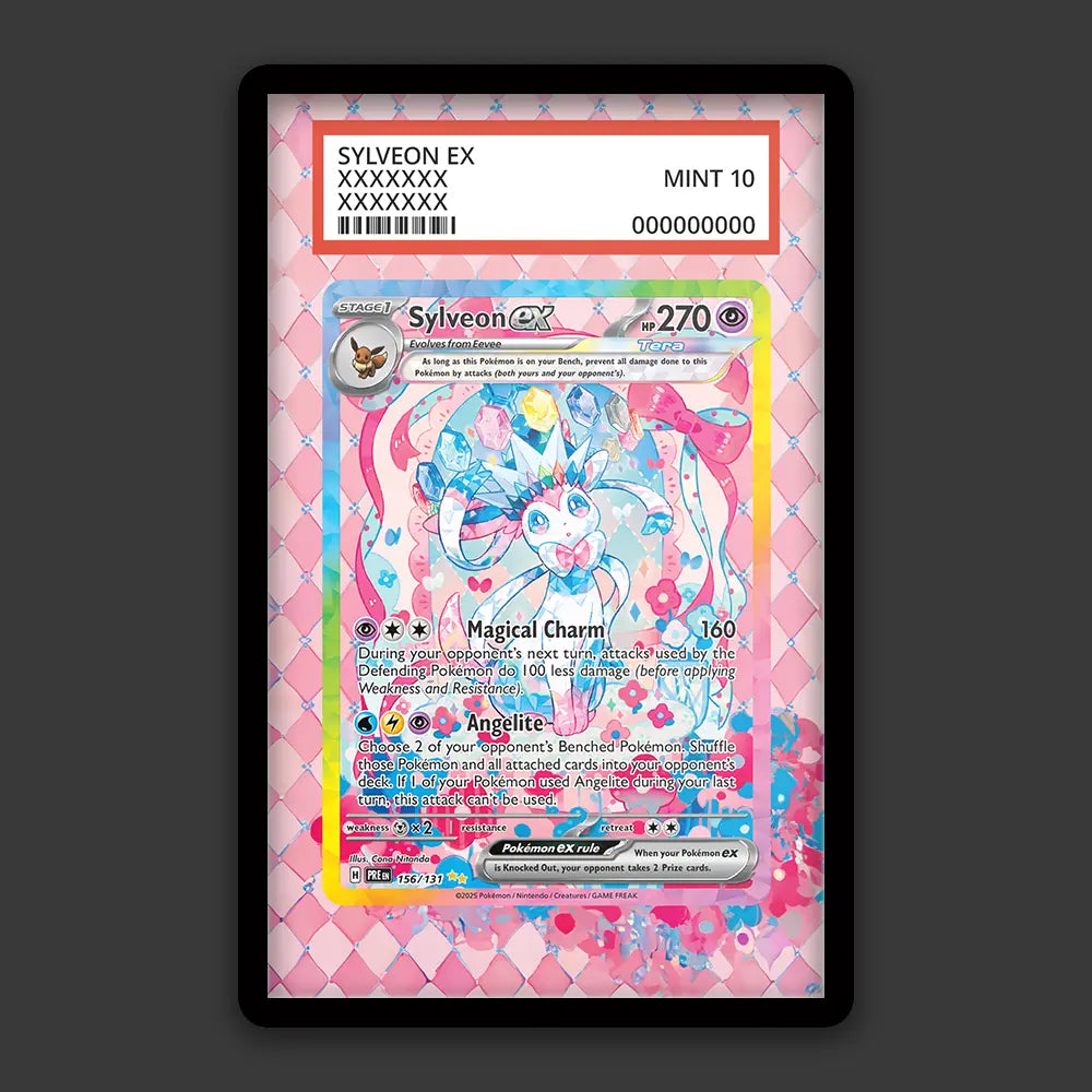 Sylveon EX - PSA Graded Display