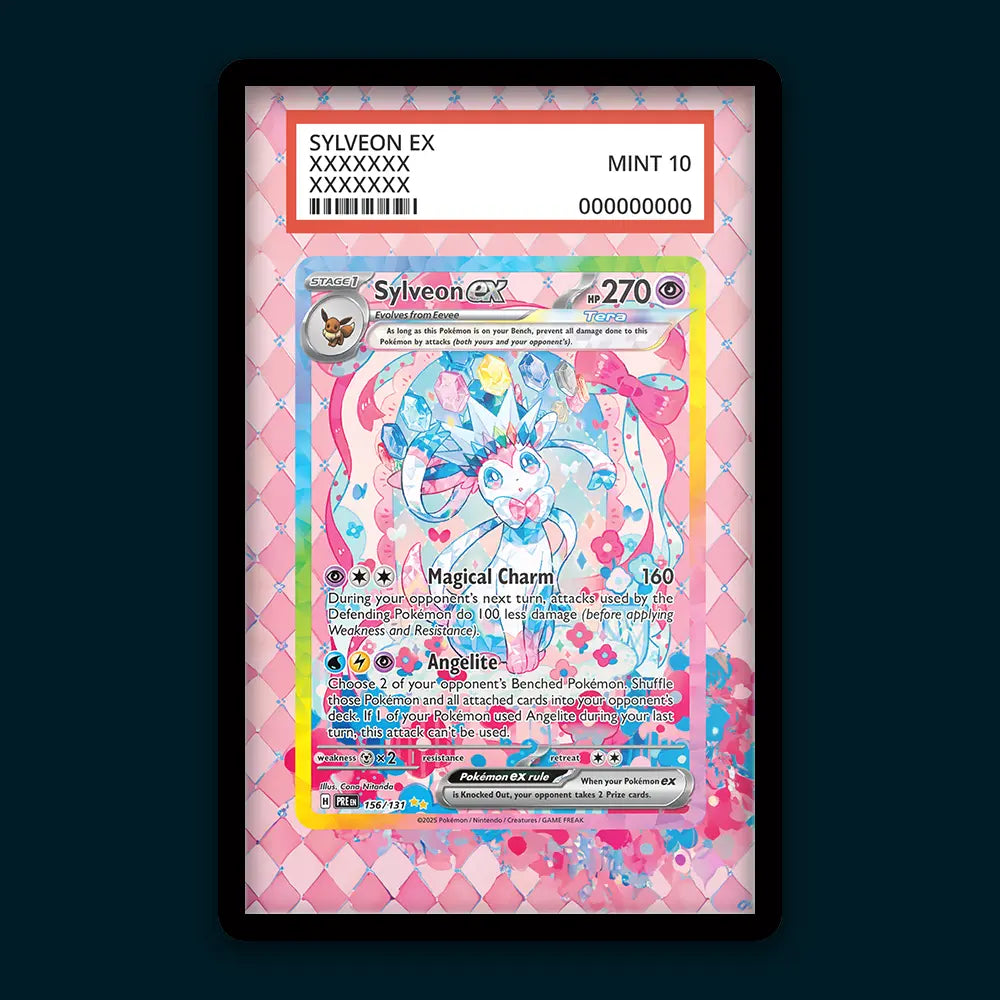Sylveon EX - PSA Graded Display