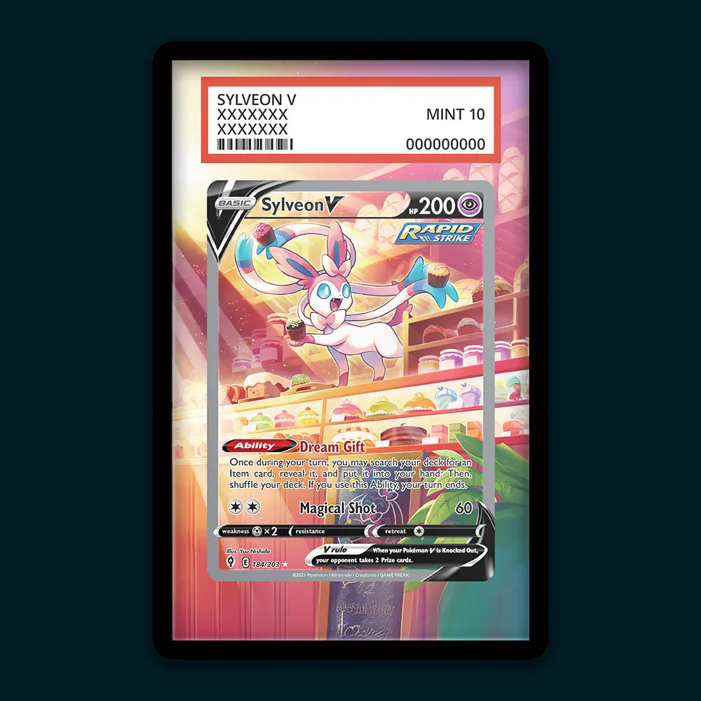 Sylveon V - PSA Graded Display