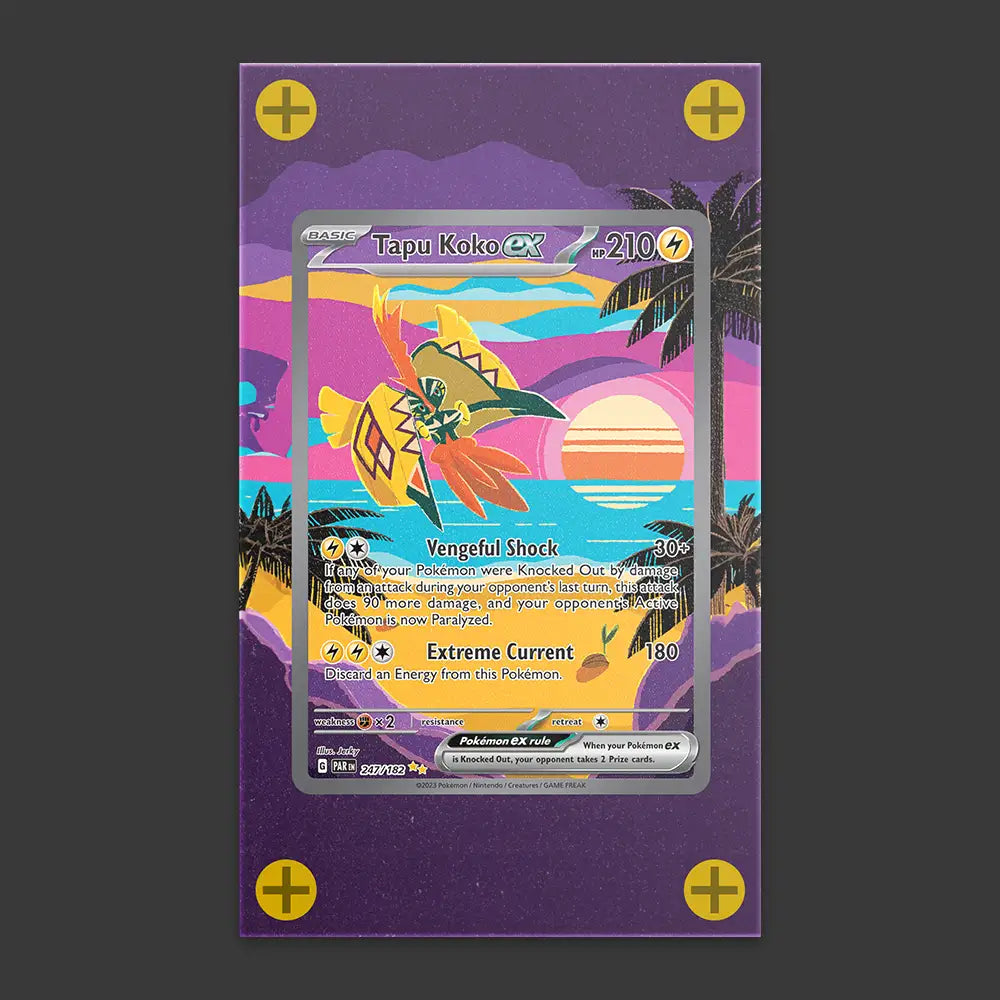 Tapu Koko EX - Art Display
