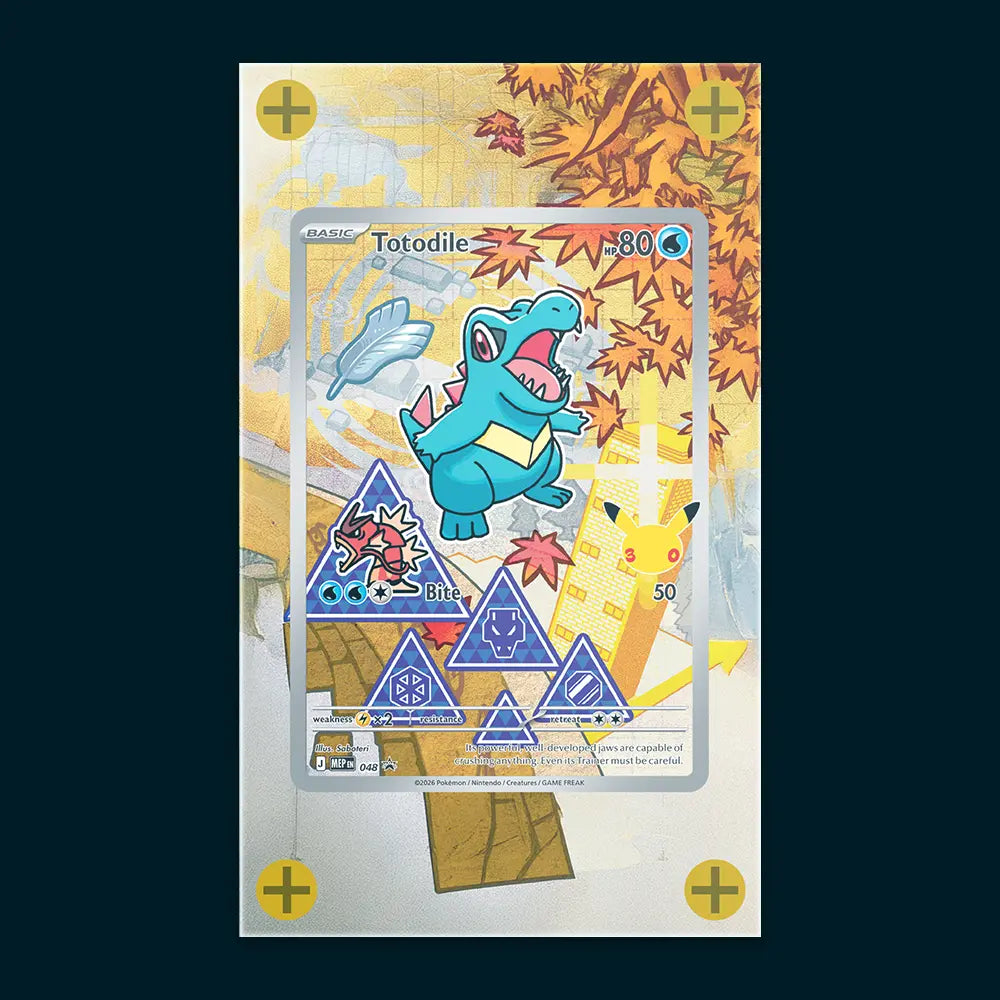 Totodile - Art Display