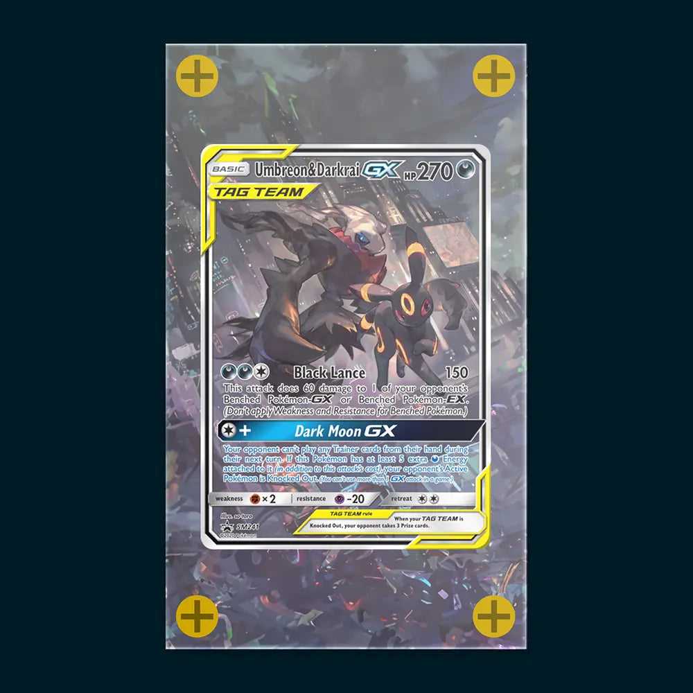 Umbreon & Darkrai GX - Art Display
