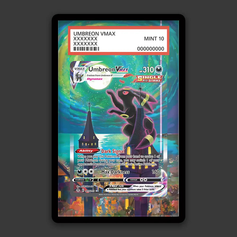 Umbreon VMAX - PSA Graded Display