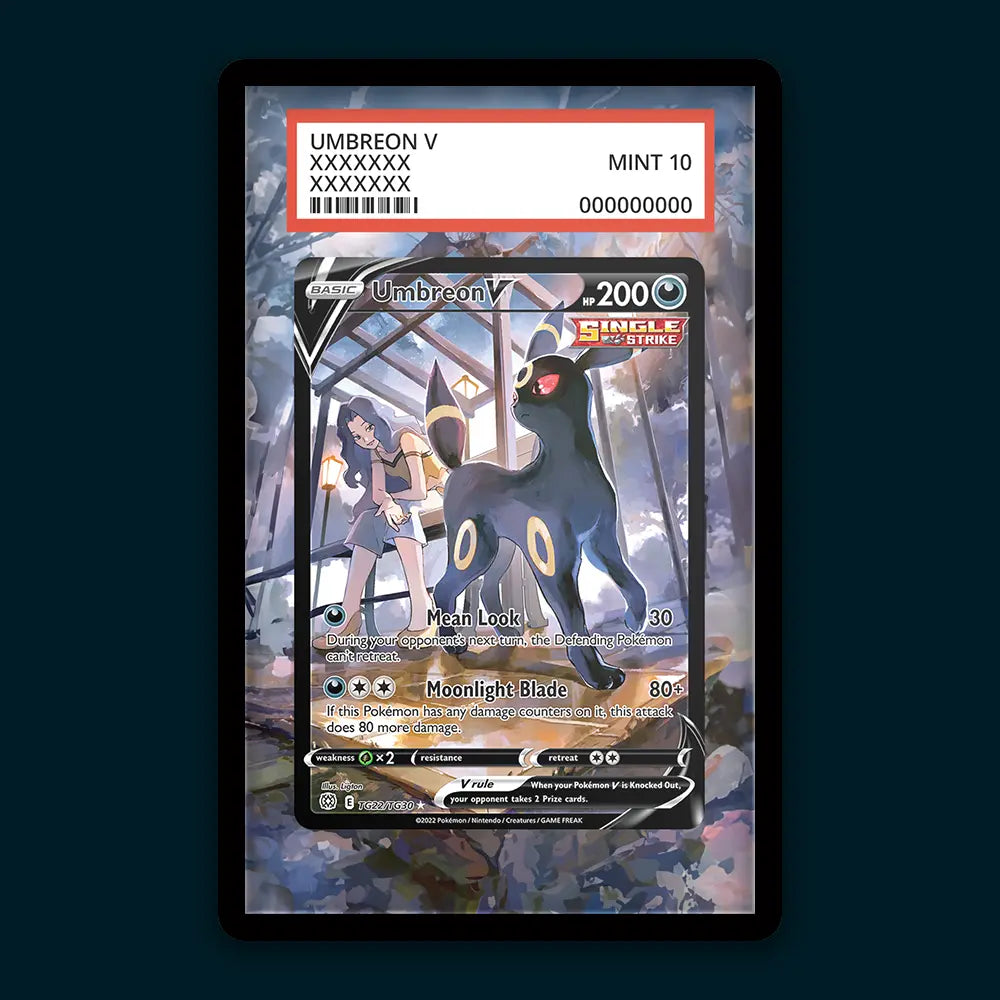 Umbreon V - PSA Graded Display