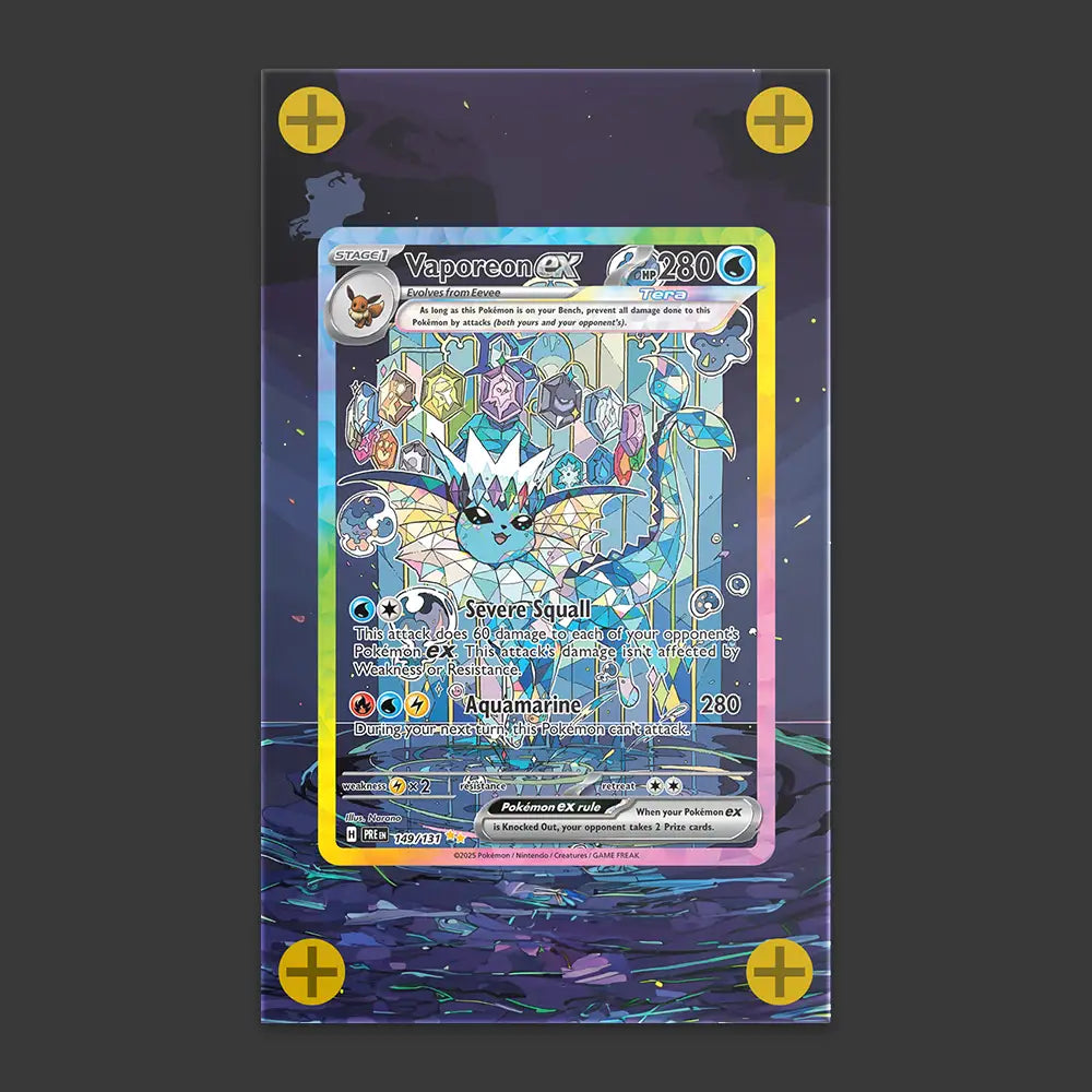 Vaporeon EX - Art Display