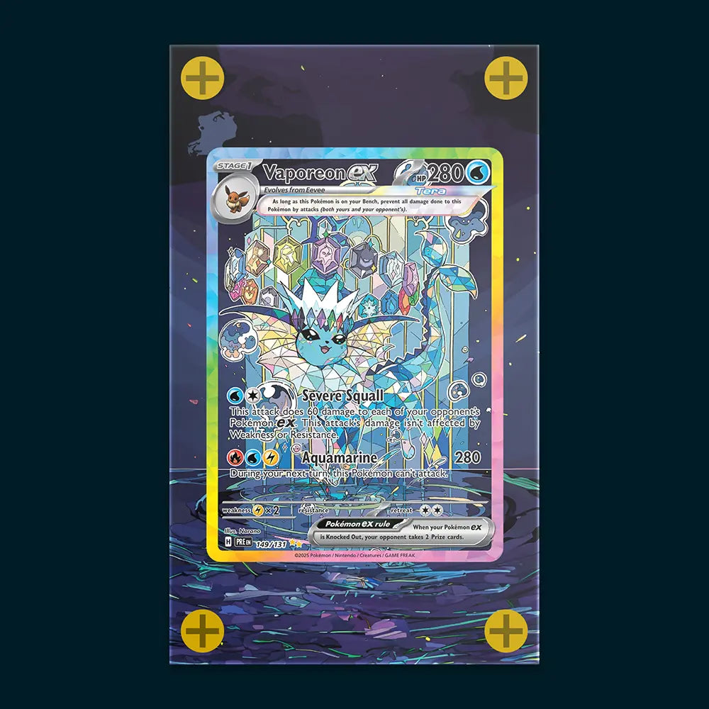 Vaporeon EX - Art Display