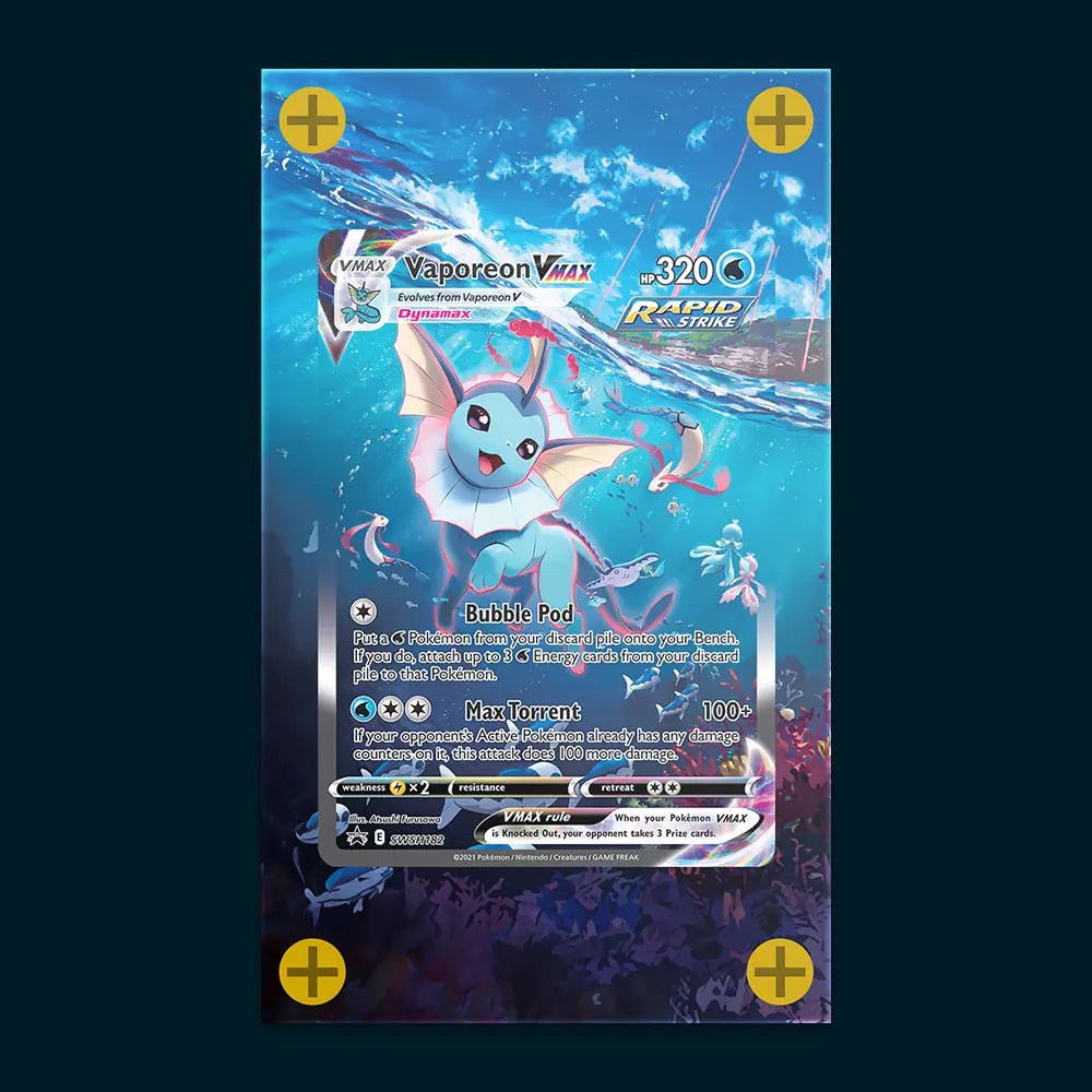 Vaporeon VMAX - Art Display