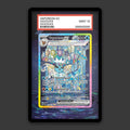 Vaporeon EX - PSA Graded Display