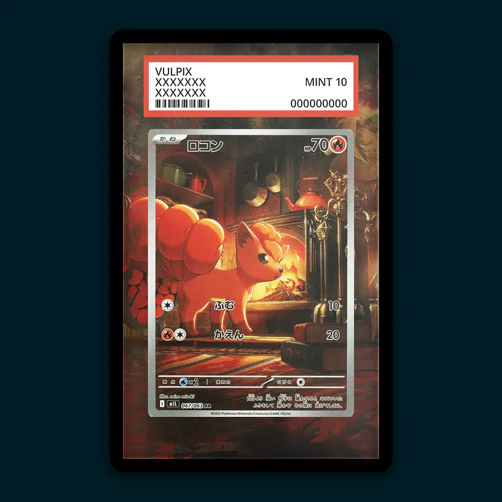Vulpix - PSA Graded Display