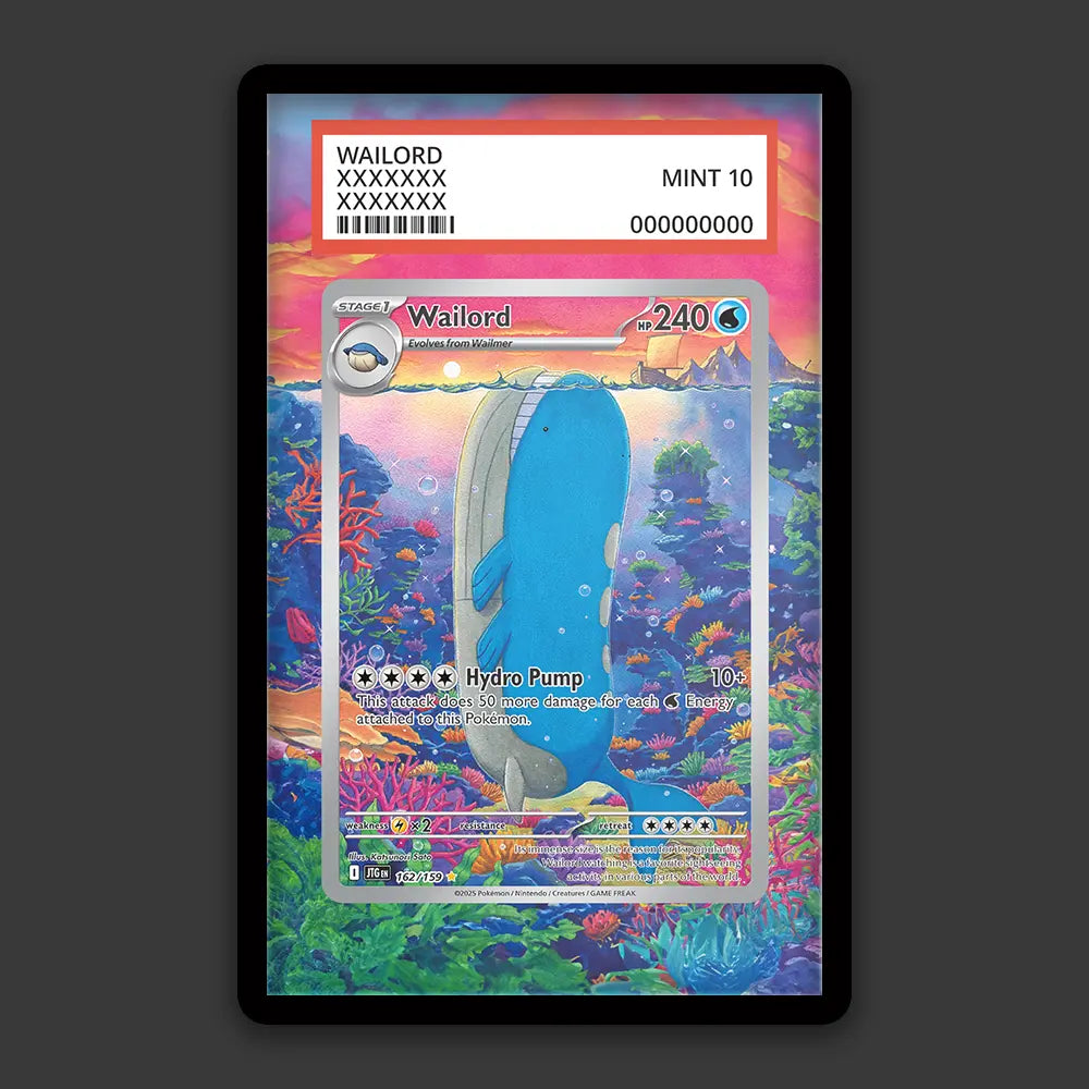 Wailord - PSA Graded Display
