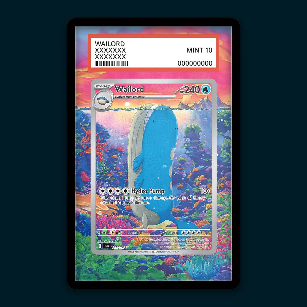 Wailord - PSA Graded Display