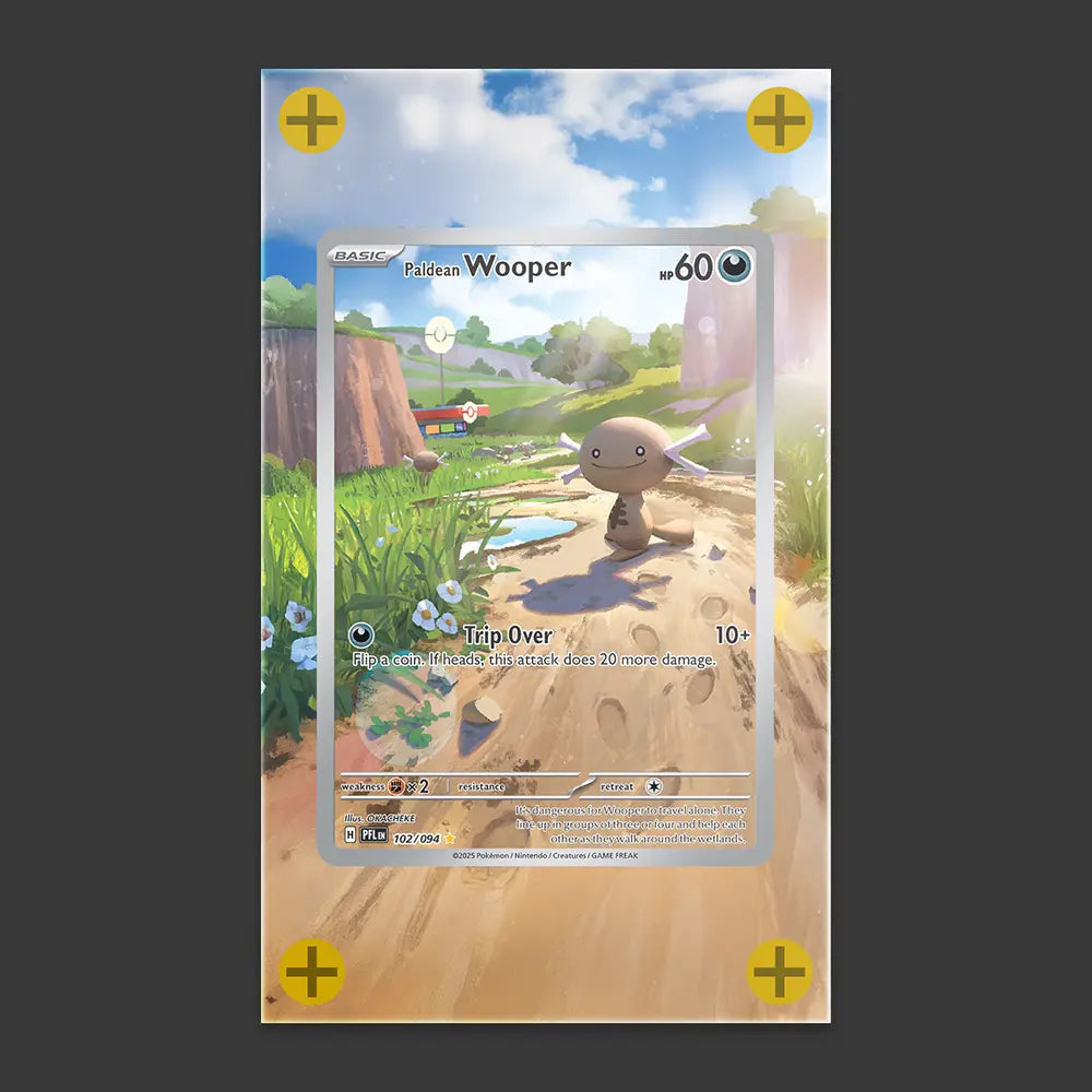 Paldean Wooper - Art Display