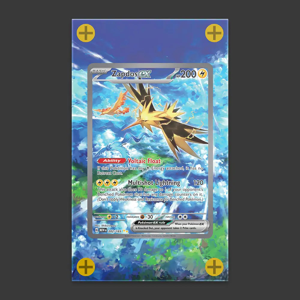Zapdos EX - Art Display