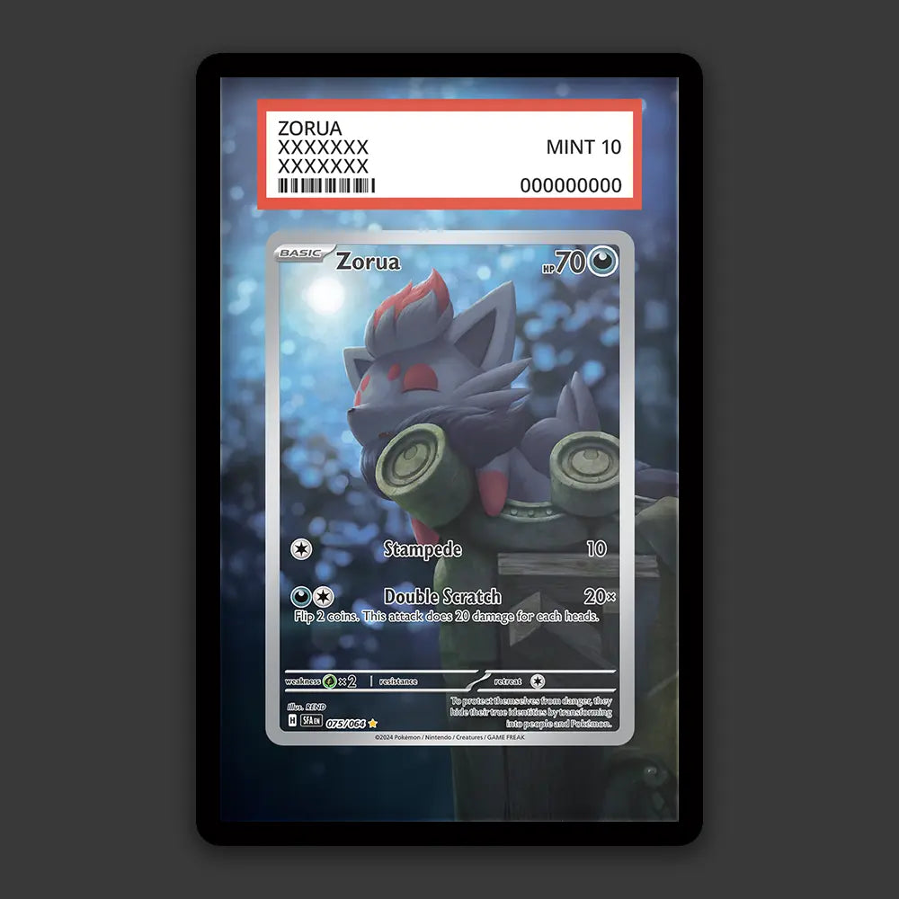 Zorua - PSA Graded Display