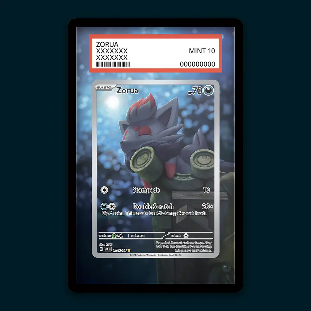 Zorua - PSA Graded Display