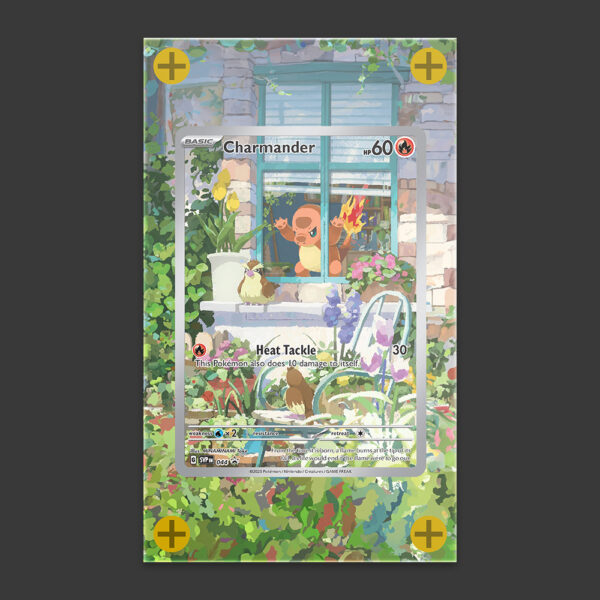 Charmander - Black Star Promo Art Frame