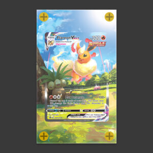 Flareon VMAX - Black Star Promo Art Frame