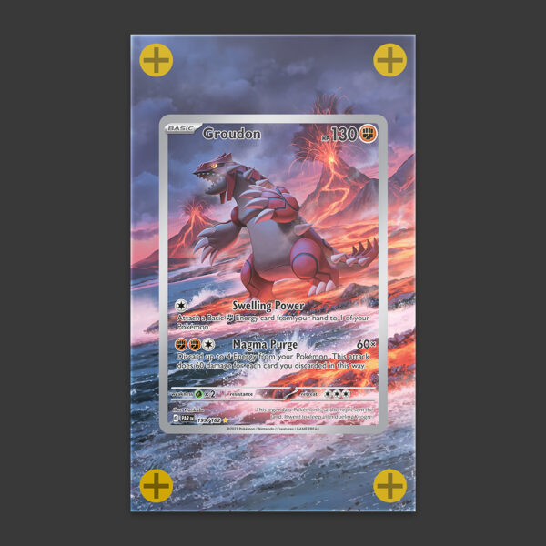 Groudon - Paradox Rift Art Frame