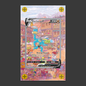 Machamp V - Astral Radiance Art Frame