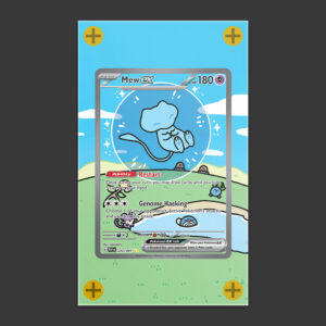 Mew EX - Paldean Fates Art Frame
