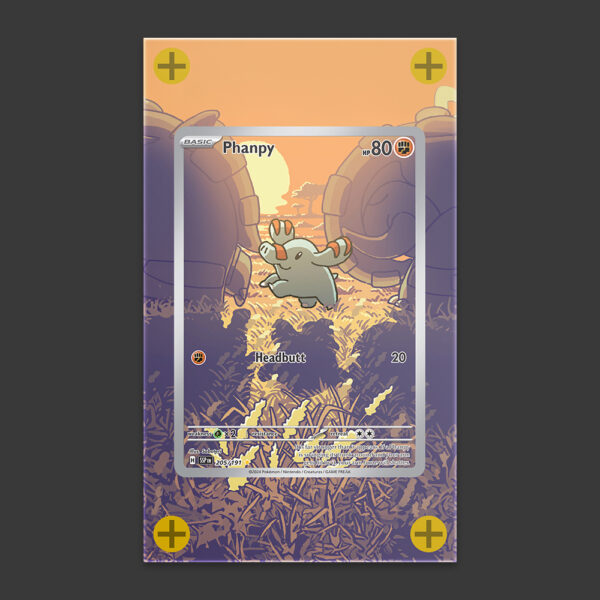 Phanpy - Surging Sparks Art Frame
