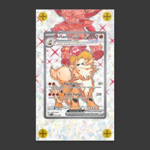 Arcanine EX - Scarlet & Violet Art Frame