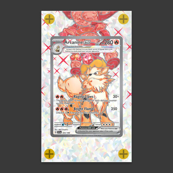 Arcanine EX - Scarlet & Violet Art Frame