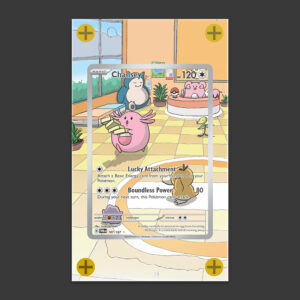 Chansey - Twilight Masquerade Art Frame