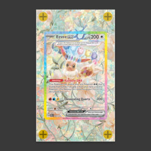 Eevee EX - Prismatic Evolutions Art Frame