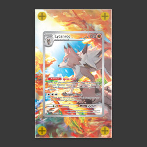 Lycanroc - Journey Together Art Frame